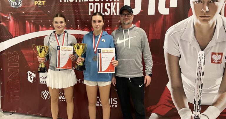 Amelia Paszun podwójną wicemistrzynią Polski U18!